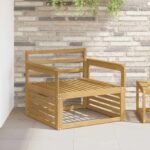 vidaXL Modul opierok rúk 2 pcs Biela 79 x 6 x 61 cm