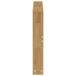 vidaXL Modul opierok rúk 2 pcs Biela 78,5 x 10 x 61 cm – Obrázok 6