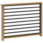 vidaXL Modul opierok rúk 2 pcs Biela 80 x 6 x 61 cm – Obrázok 4
