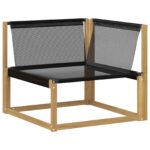 vidaXL Rohová sedačka s vankúšom Biela 241,5 x 83 x 73 cm – Obrázok 4