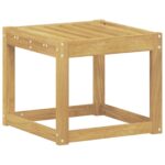 vidaXL Záhradná stolička, lavička Biela 43 x 43 x 37 cm – Obrázok 2