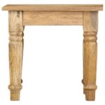 vidaXL Príručný stolík 43x43x40 cm masívne mangové drevo – Obrázok 2