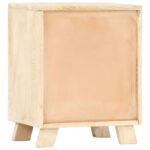 vidaXL Nočný stolík 40x30x50 cm masívne mangové drevo – Obrázok 4