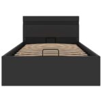vidaXL Hydraulický posteľný rám+úložný priestor, LED, 90x200 cm – Obrázok 6
