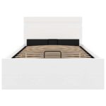 vidaXL Hydraulický posteľný rám+úložný priestor, LED, 100x200 cm – Obrázok 6