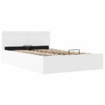 vidaXL Hydraulický posteľný rám+úložný priestor, LED, 120x200 cm – Obrázok 3