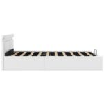 vidaXL Hydraulický posteľný rám+úložný priestor, LED, 120x200 cm – Obrázok 7