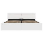 vidaXL Hydraulický posteľný rám+úložný priestor, LED, 180x200 cm – Obrázok 6