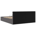 vidaXL Hydraulický posteľný rám+úložný priestor, LED, 160x200 cm – Obrázok 8