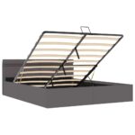 vidaXL Hydraulický posteľný rám+úložný priestor, LED, 160x200 cm – Obrázok 9