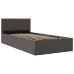 vidaXL Hydraulický posteľný rám+úložný priestor, látka 90x200 cm – Obrázok 2