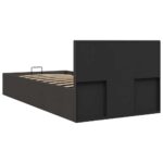 vidaXL Hydraulický posteľný rám+úložný priestor, látka 90x200 cm – Obrázok 6