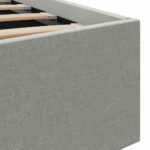 vidaXL Hydraulický posteľný rám+úložný priestor, látka 100x200 cm – Obrázok 9