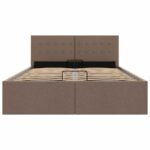 vidaXL Hydraulický posteľný rám+úložný priestor, látka 140x200 cm – Obrázok 5