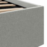 vidaXL Hydraulický posteľný rám+úložný priestor, LED, látka 120x200 cm – Obrázok 10