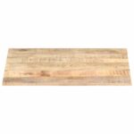 vidaXL Stolová doska, mangový masív 15-16 mm, 80x70 cm – Obrázok 3