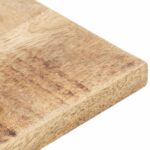 vidaXL Stolová doska, mangový masív 15-16 mm, 80x70 cm – Obrázok 9