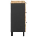 vidaXL Úložné skrine 2 ks 120 x 33 x 75 cm Masívne mango drevo – Obrázok 6