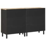 vidaXL Úložné skrine 2 ks 120 x 33 x 75 cm Masívne mango drevo – Obrázok 7