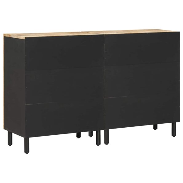 vidaXL Úložné skrine 2 ks 120 x 33 x 75 cm Masívne mango drevo – Obrázok 7