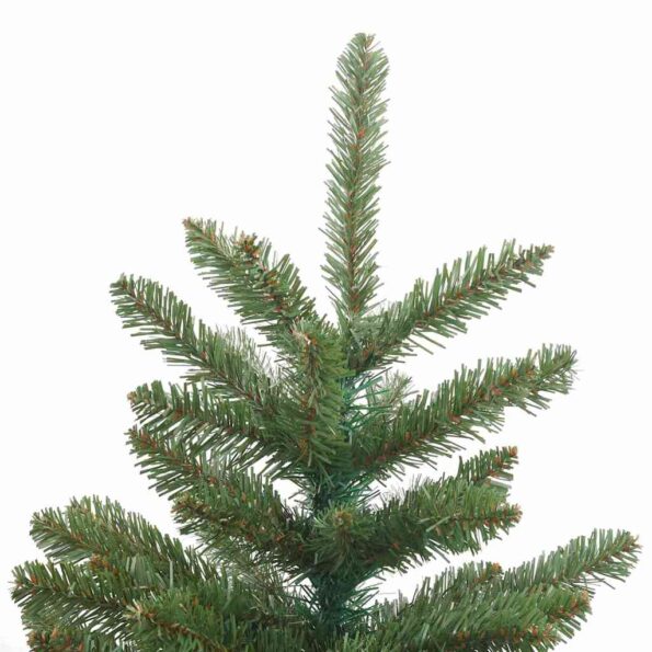vidaXL Umelý Sklápací Vianočný Stromček Zelená 210 cm PVC a oceľ – Obrázok 12