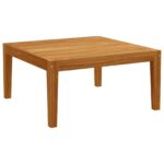 vidaXL 5 ks Záhradný lounge set s vankúšmi Prírodná – Obrázok 8