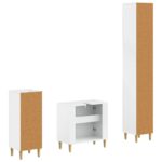 vidaXL 3-dielna skrinka do kúpeľne DELFT Kompozitné drevo – Obrázok 5