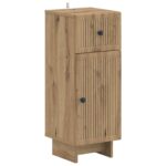 vidaXL Súprava kúpeľňových skríň v 4 kusoch EDE Dub artisan – Obrázok 3