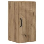 vidaXL Súprava kúpeľňových skríň v 4 kusoch HAARLEM Dub artisan – Obrázok 2