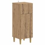 vidaXL Súprava kúpeľňových skríň v 4 kusoch DELFT Dub artisan – Obrázok 3