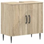vidaXL Súprava kúpeľňových skríň v 2 kusoch HAARLEM Dub sonoma – Obrázok 3