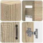 vidaXL Súprava kúpeľňových skríň v 2 kusoch HAARLEM Dub sonoma – Obrázok 5