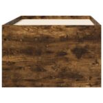 vidaXL Rám postele so skladom Dymový dub 80 x 200 cm Kompozitné drevo – Obrázok 4