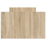 vidaXL Rám postele so skladom Dub sonoma 80 x 200 cm Kompozitné drevo – Obrázok 3