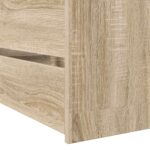 vidaXL Rám postele so skladom Dub sonoma 80 x 200 cm Kompozitné drevo – Obrázok 5