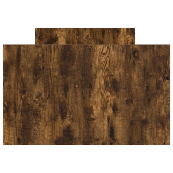 vidaXL Rám postele so skladom Dymový dub 80 x 200 cm Kompozitné drevo – Obrázok 3