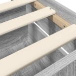 vidaXL Rám postele so skladom Sivý Sonoma 80 x 200 cm Kompozitné drevo – Obrázok 5