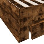 vidaXL Rám postele so skladom Dymový dub 80 x 200 cm Kompozitné drevo – Obrázok 6