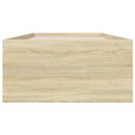 vidaXL Rám postele na podlahe Dub sonoma 80 x 200 cm Kompozitné drevo – Obrázok 4