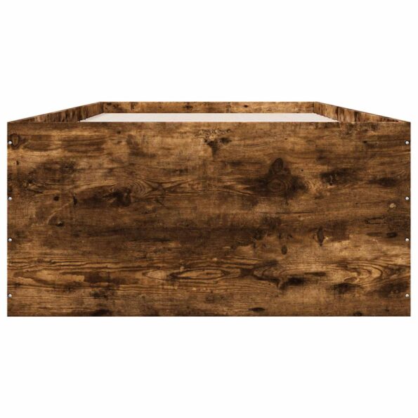 vidaXL Rám postele na podlahe Dymový dub 80 x 200 cm Kompozitné drevo – Obrázok 4
