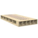 vidaXL Rám postele so skladom Dub sonoma 80 x 200 cm Kompozitné drevo – Obrázok 3
