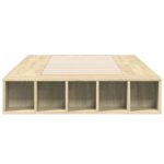 vidaXL Rám postele so skladom Dub sonoma 80 x 200 cm Kompozitné drevo – Obrázok 4