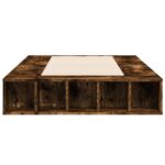 vidaXL Rám postele so skladom Dymový dub 80 x 200 cm Kompozitné drevo – Obrázok 4
