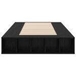 vidaXL Rám postele so skladom Čierny dub 80 x 200 cm Kompozitné drevo – Obrázok 4