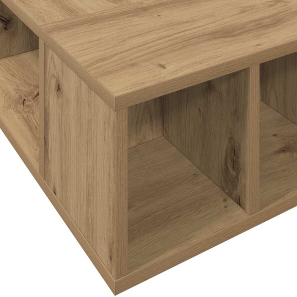 vidaXL Rám postele so skladom Dub artisan 80 x 200 cm Kompozitné drevo – Obrázok 7