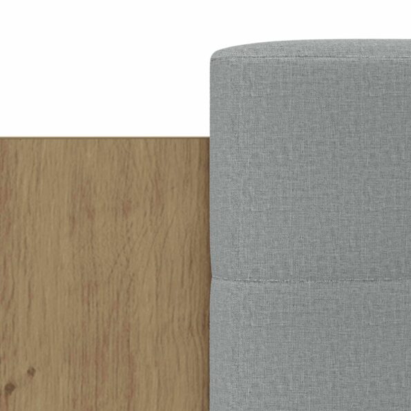 vidaXL Rám postele s čelom Dub artisan 80 x 200 cm Kompozitné drevo – Obrázok 7