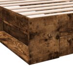 vidaXL Rám postele so skladom Dymový dub 80 x 200 cm Kompozitné drevo – Obrázok 7