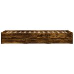 vidaXL Rám postele so skladom Dymový dub 80 x 200 cm Kompozitné drevo – Obrázok 6