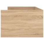 vidaXL Rám postele so skladom Dub sonoma 80 x 200 cm Kompozitné drevo – Obrázok 5
