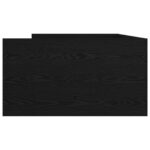 vidaXL Rám postele so skladom Čierny dub 80 x 200 cm Kompozitné drevo – Obrázok 4